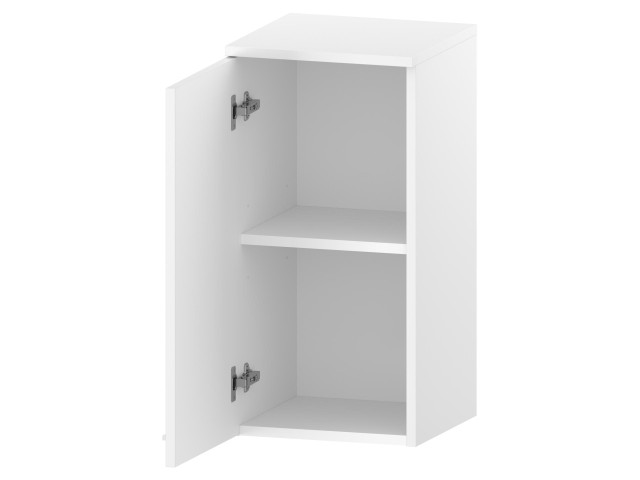 Słupek Łazienkowy RON 35 cm DW Lewy - Biały Mat - Uchwyty Białe Matowe