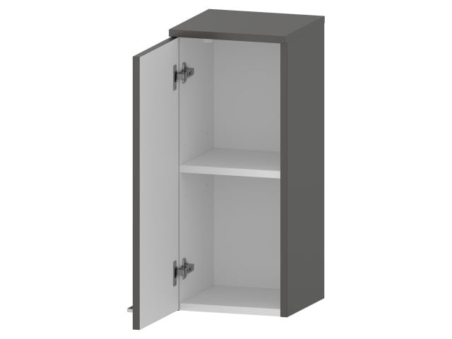 Słupek Łazienkowy RON 30 cm DW Lewy - Titan Mat - Uchwyty Chromowane