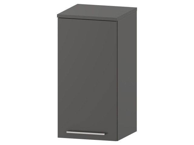 Słupek Łazienkowy RON 35 cm DW Lewy - Titan Mat - Uchwyty Chromowane