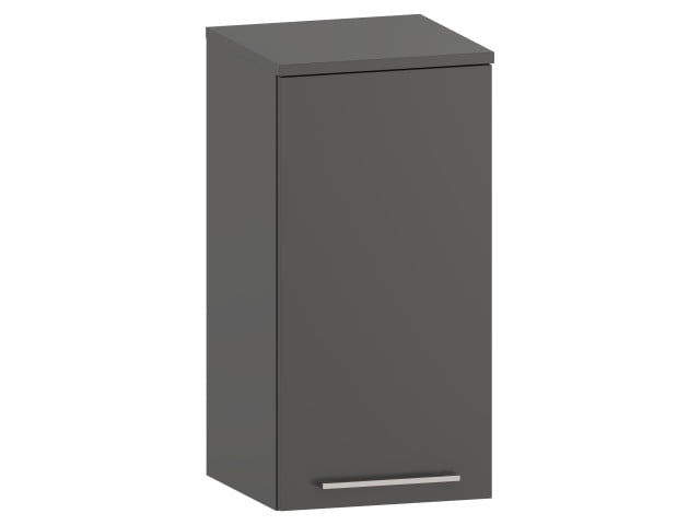 Słupek Łazienkowy RON 35 cm DW Prawy - Titan Mat - Uchwyty Chromowane