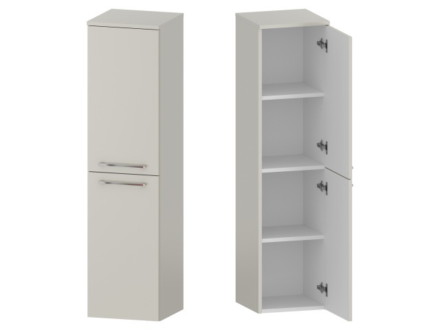 Słupek Łazienkowy RON 35 cm 2D Prawy - Kaszmir Mat - Uchwyty Chromowane Słupek Łazienkowy RON 35 cm 2D Prawy - Kaszmir Mat - Uchwyty Chromowane