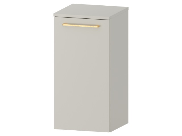 Słupek Łazienkowy RON 35 cm DD Lewy - Kaszmir Mat - Uchwyty Złote Szczotkowane