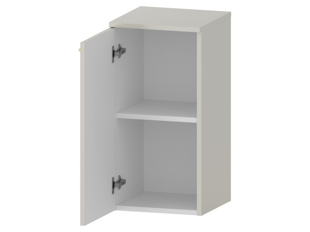 Słupek Łazienkowy RON 35 cm DD Lewy - Kaszmir Mat - Uchwyty Złote Szczotkowane