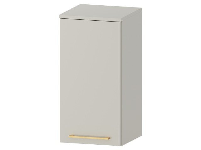 Słupek Łazienkowy RON 35 cm DW Lewy - Kaszmir Mat - Uchwyty Złote Szczotkowane