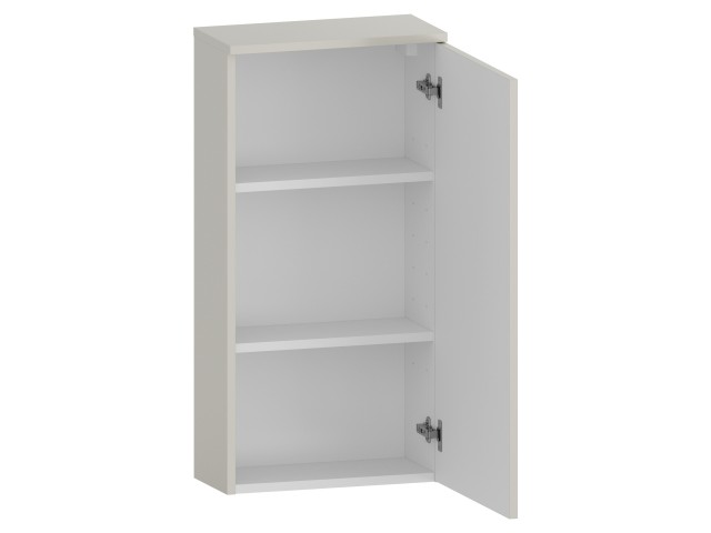Szafka nad Pralkę RON 45 cm D90 Prawa - Kaszmir Mat - Uchwyty Złote Szczotkowane