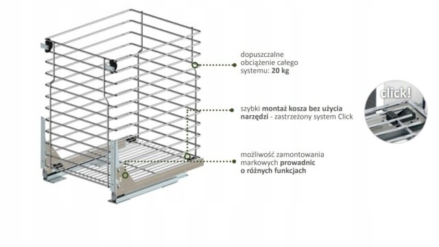 Szafka z Umywalką LOGHOS 90 cm Czarny Mat KOSZ CARGO Furni
